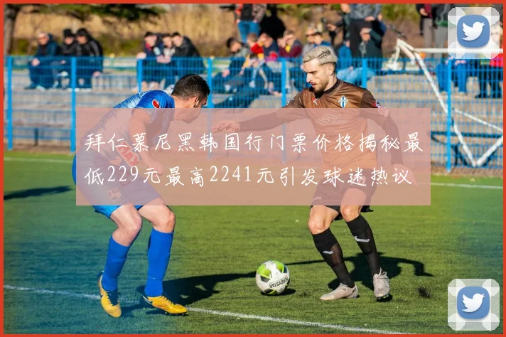 拜仁慕尼黑韩国行门票价格揭秘最低229元最高2241元引发球迷热议